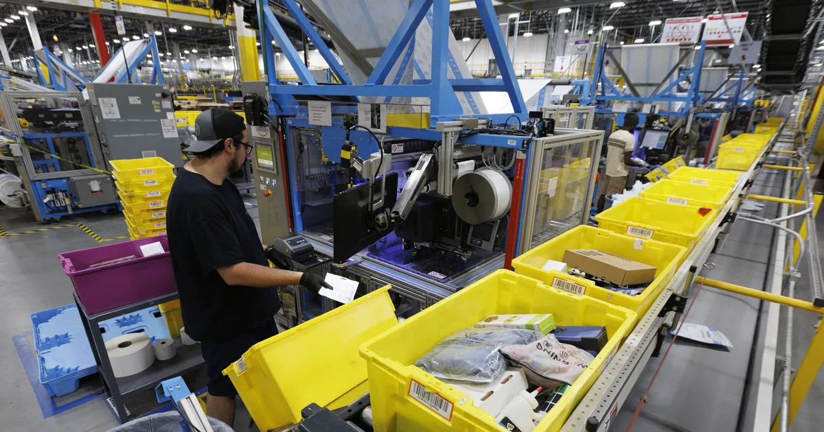 Rekordiline kasum ei aidanud: Amazoni aktsia kukub