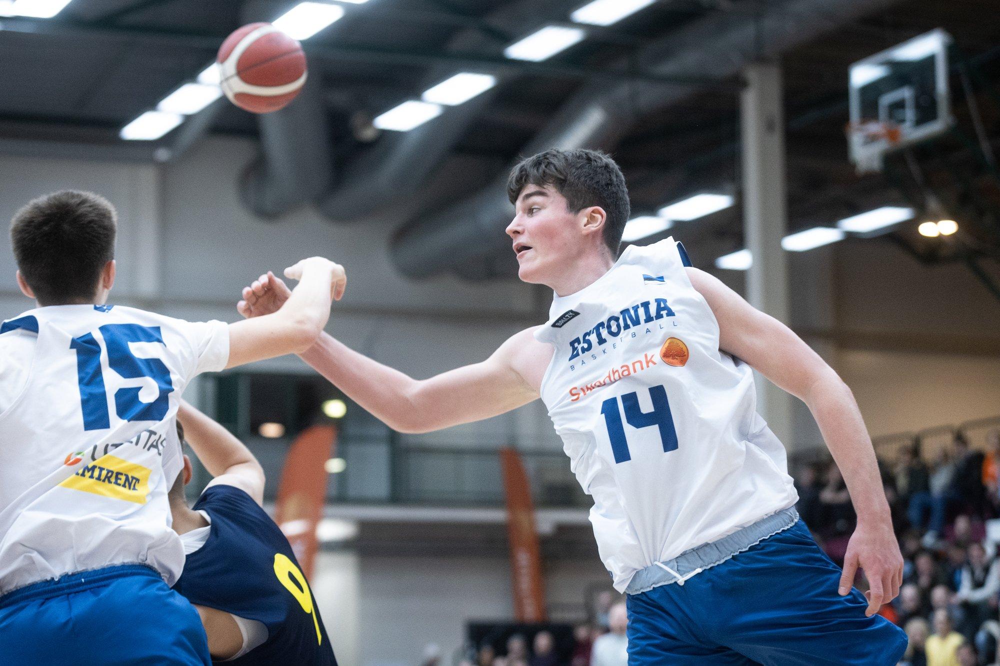 EM-i A-divisjoniks valmistuv U16 korvpallikoondis sai Põhjamaade meistrivõistlustel esimese võidu