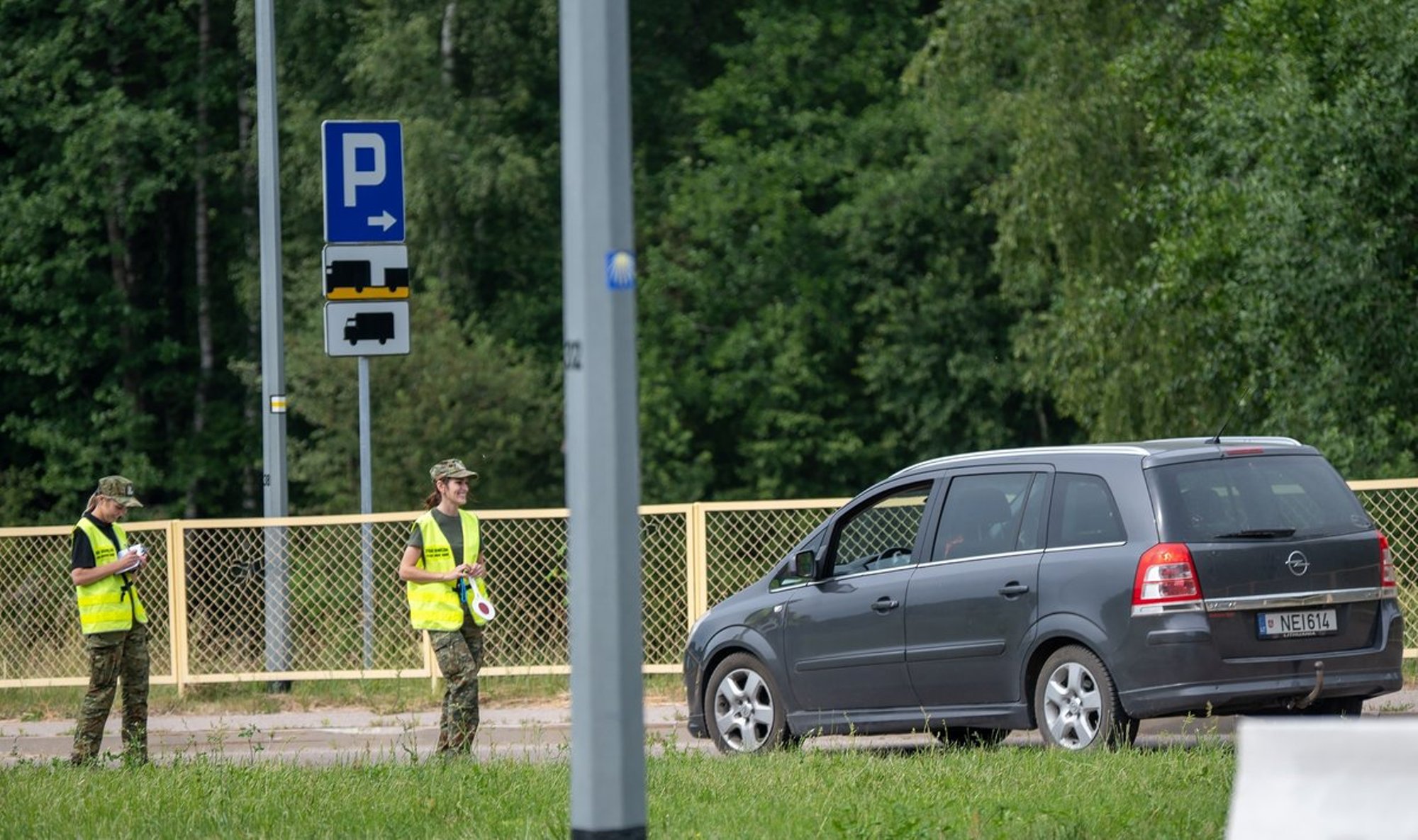 Leedu-Poola piiril tekkis täna 7-kilomeetrine autode järjekord