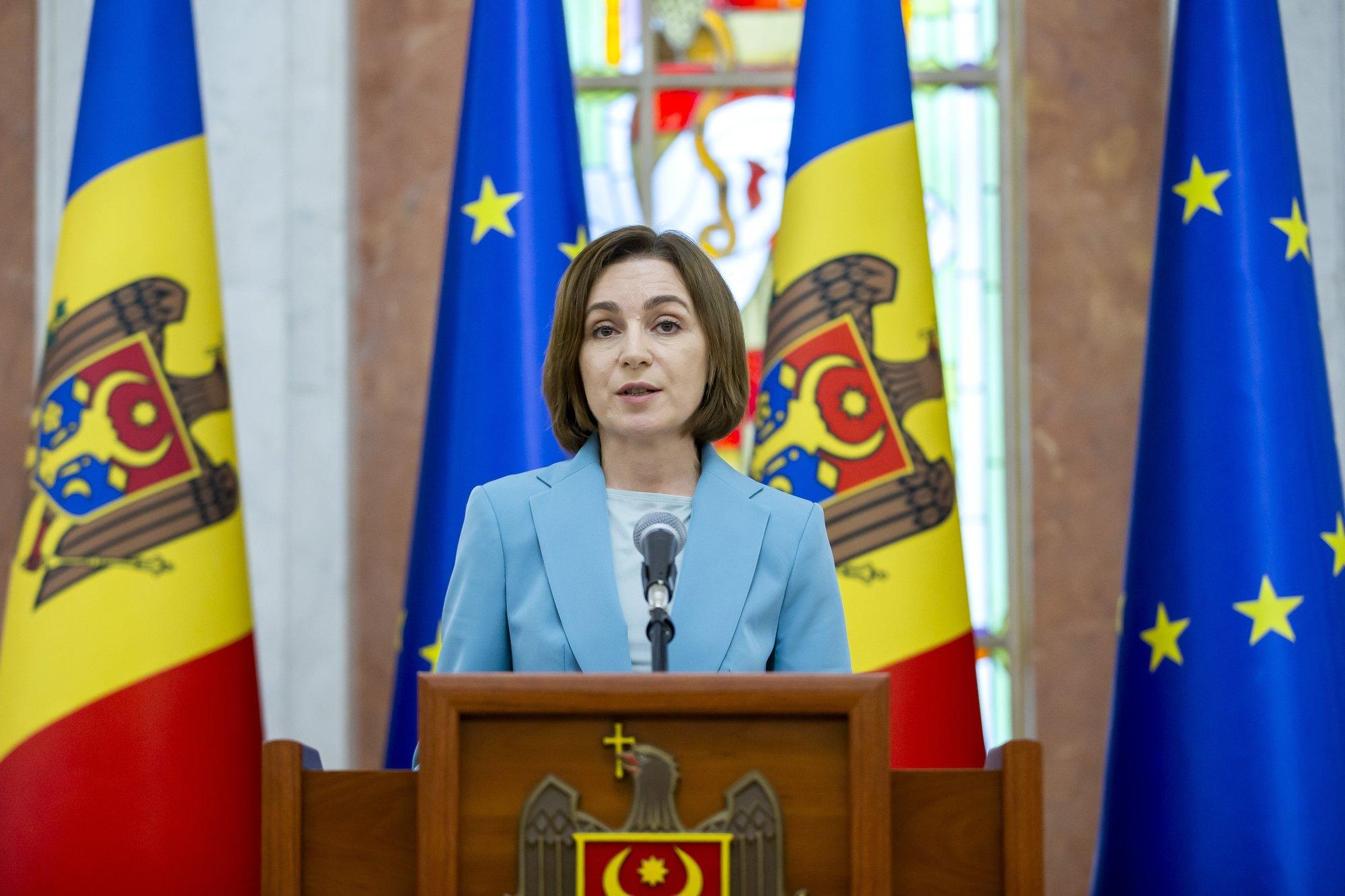 Moldova president Sandu hoiatas enne valimisi Venemaa sekkumise eest