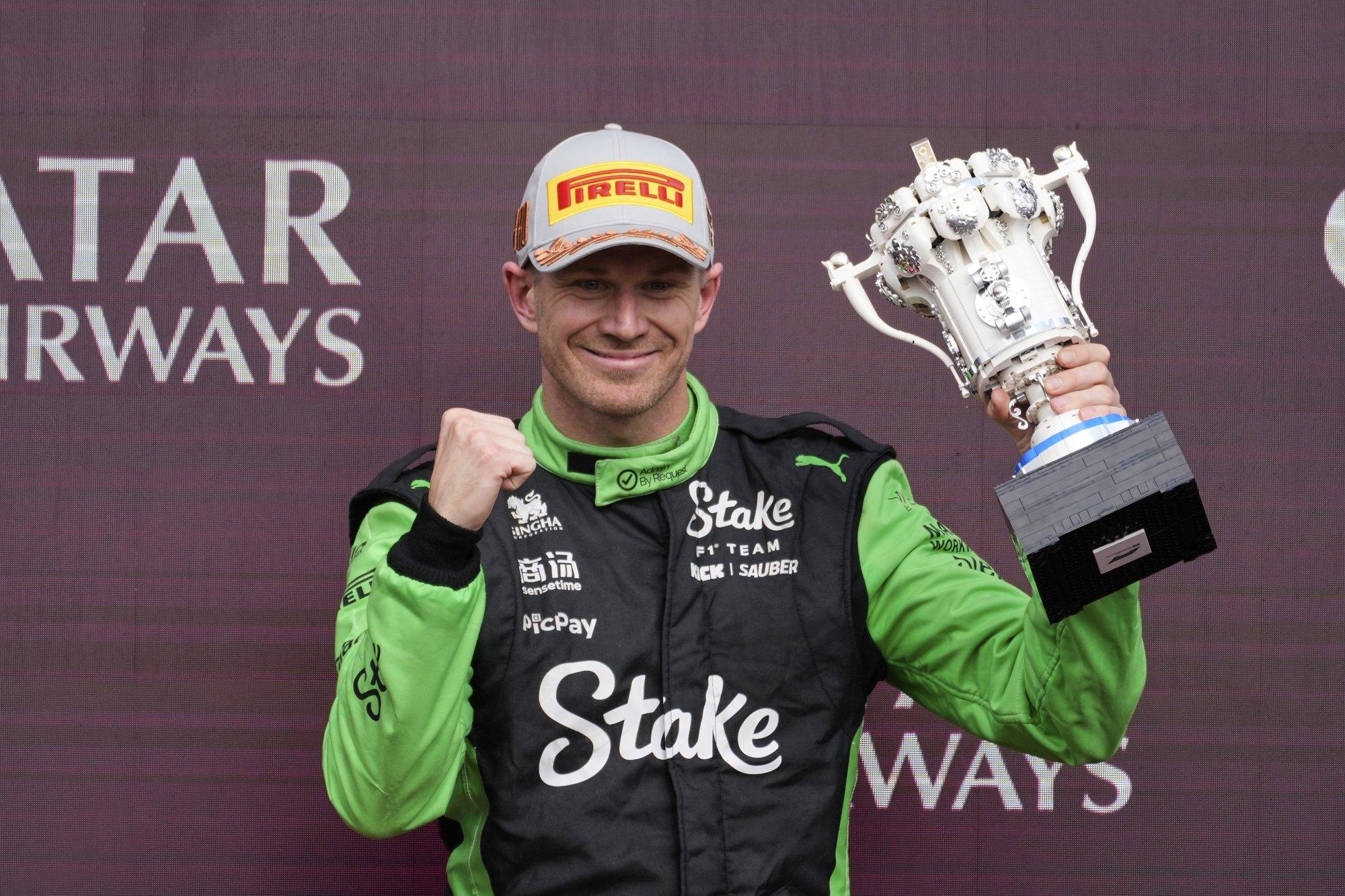 Briti GP: Aronile masinat laenanud Hülkenberg teenis ajaloolise poodiumikoha, esikoha noppis Norris