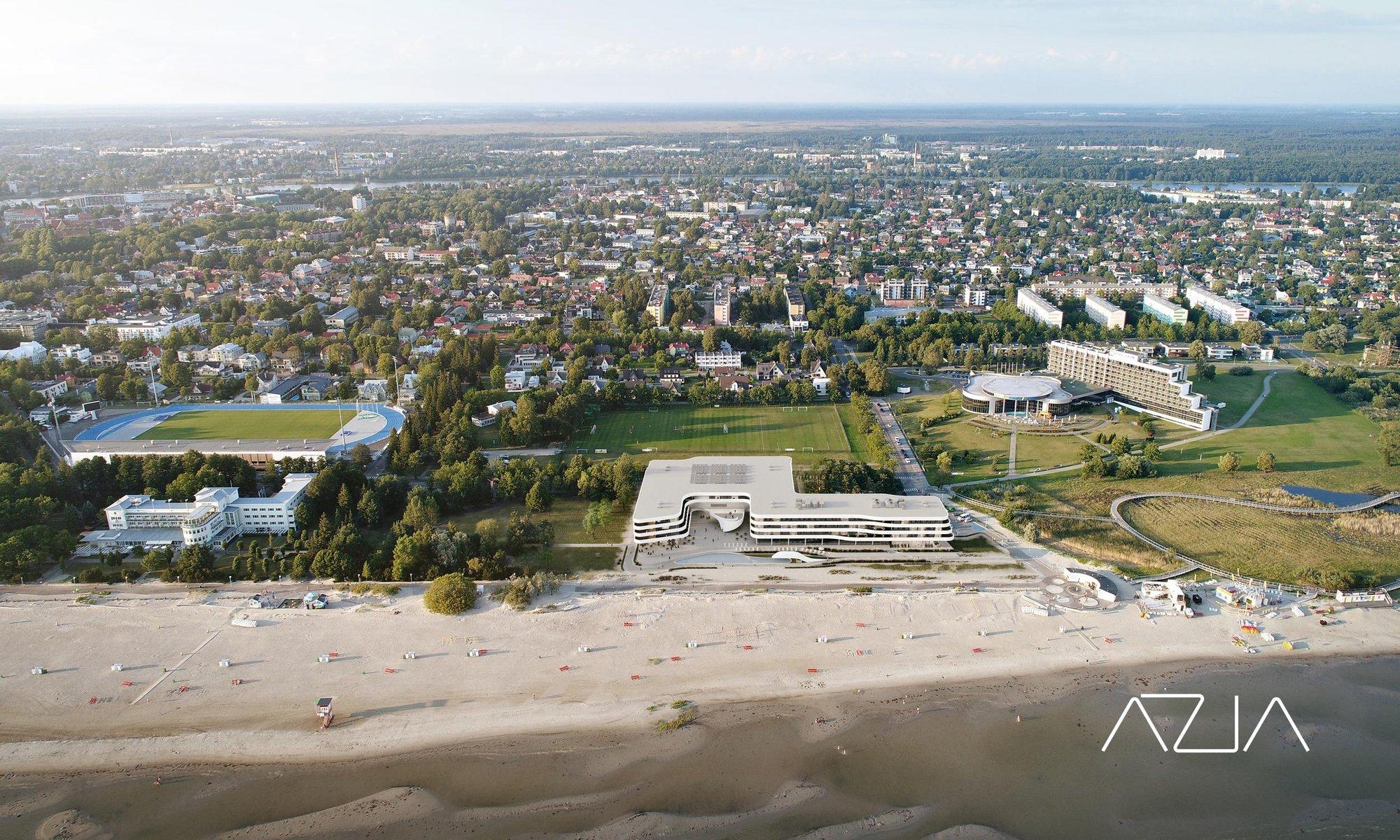 Pärnu rannariba saab uue hotelli. Hanke võitis Merko Ehitus