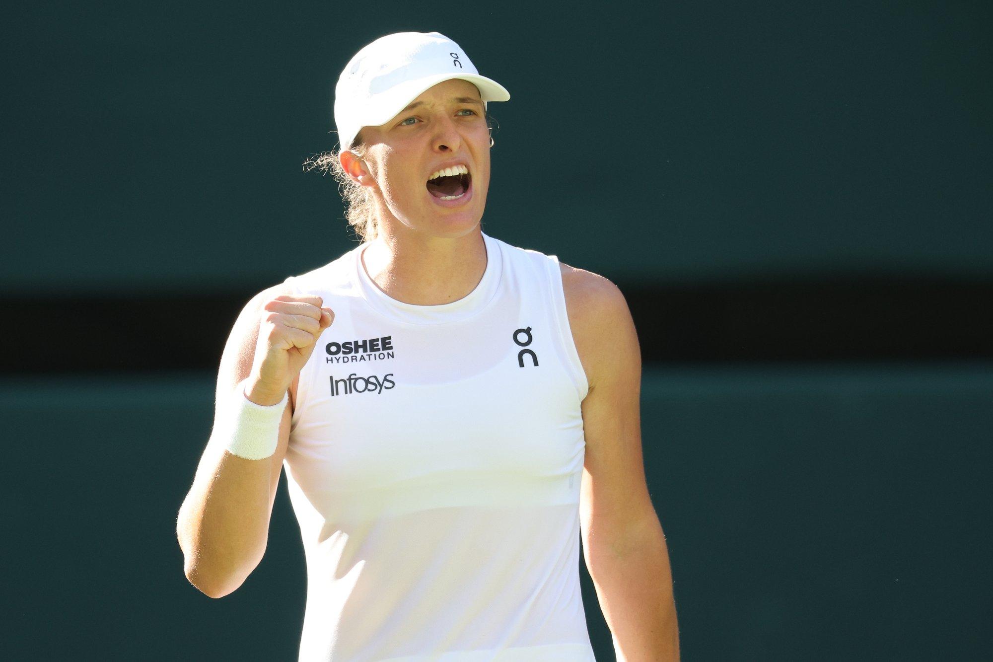 Iga Swiatek kaotas Wimbledoni poolfinaalis vaid kaks geimi. „Tennis ei väsi mind üllatamast“