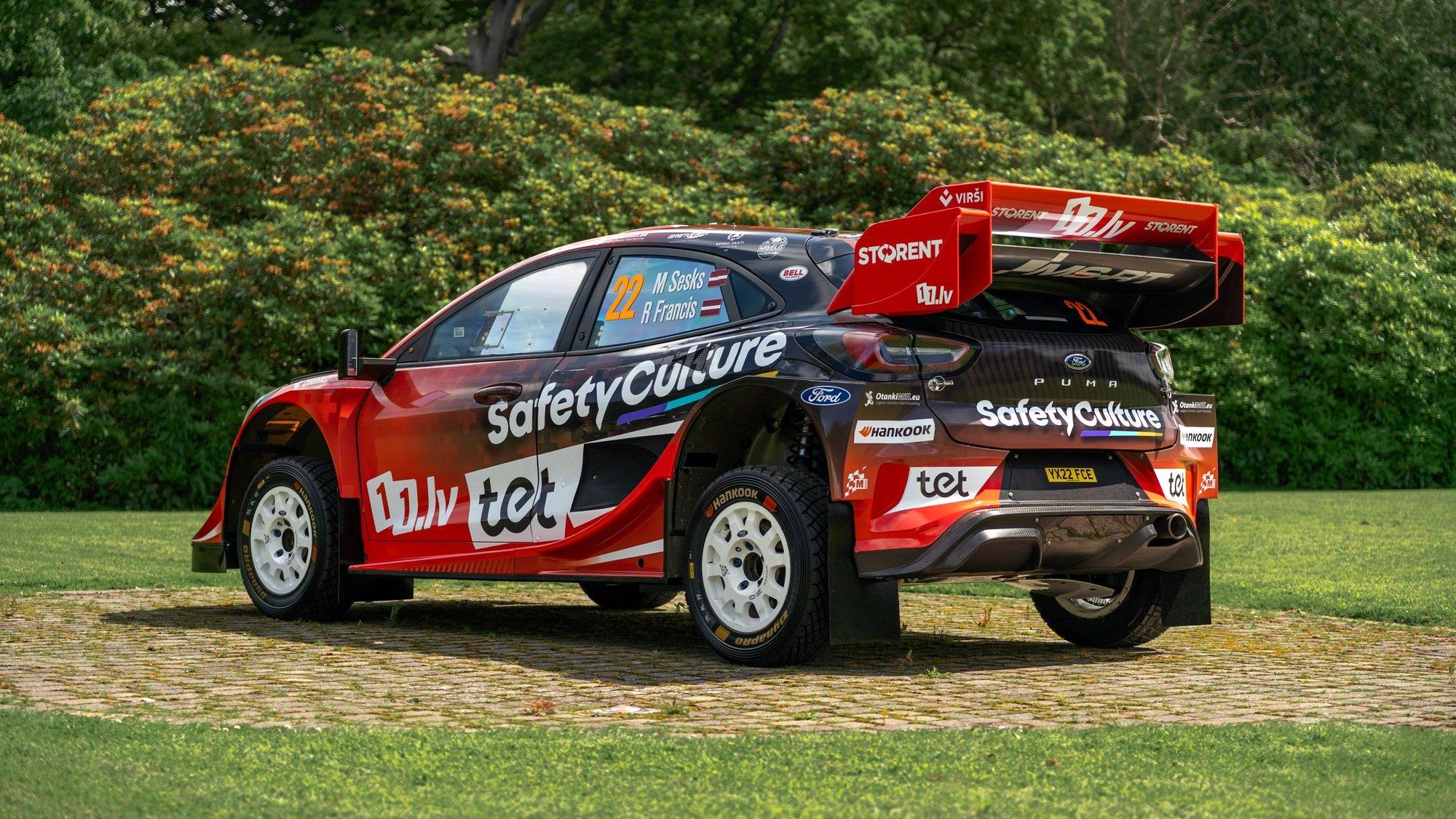 FOTO | Martins Sesks üllatab Rally Estonial fänne uue autodisainiga