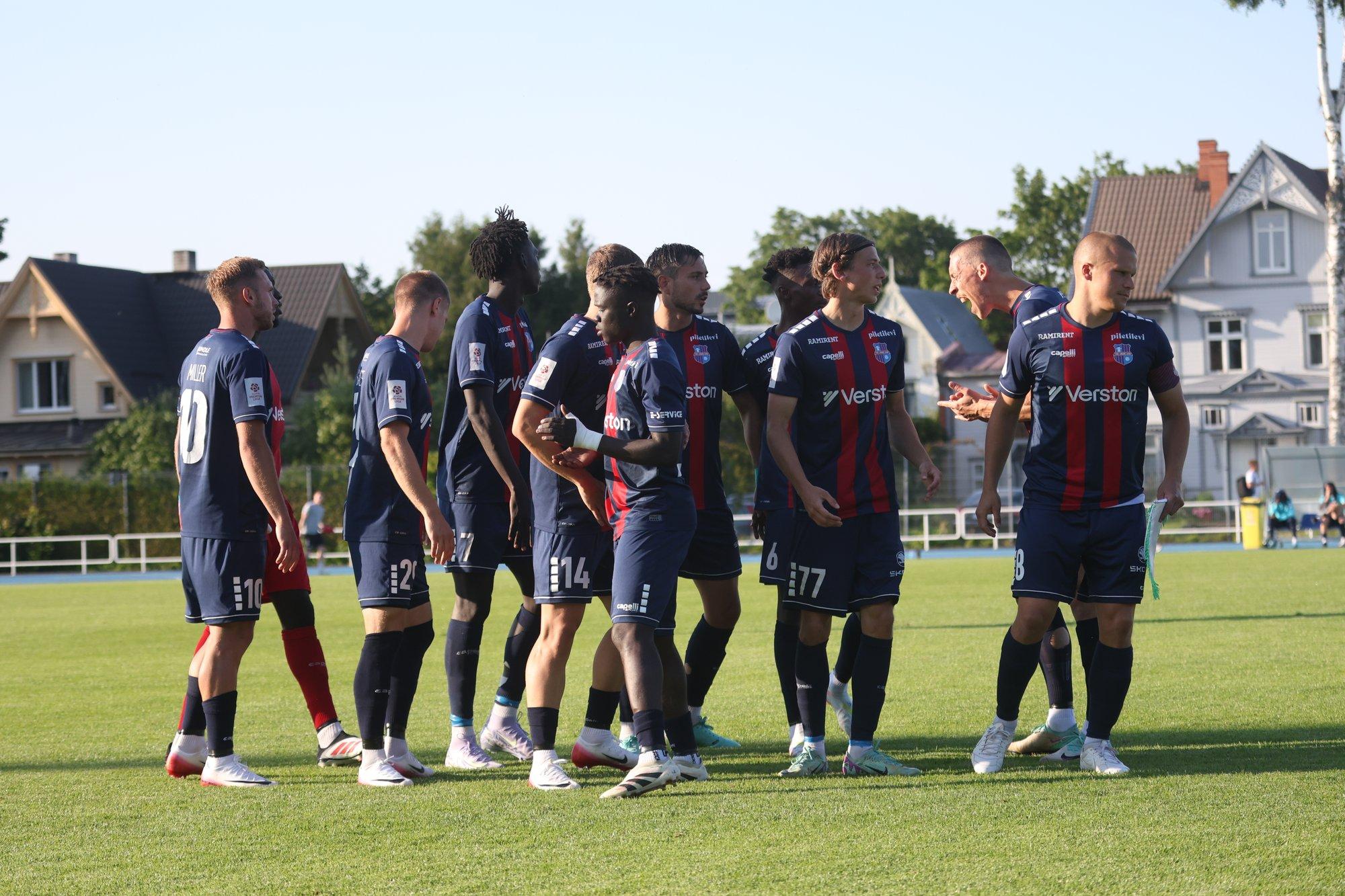 KOGU TÕDE MÄNGUST | Paide lõi Gibraltari tiimi puuri palle täis ning kerkis eurosarjas Eesti ainsaks 50 % klubiks