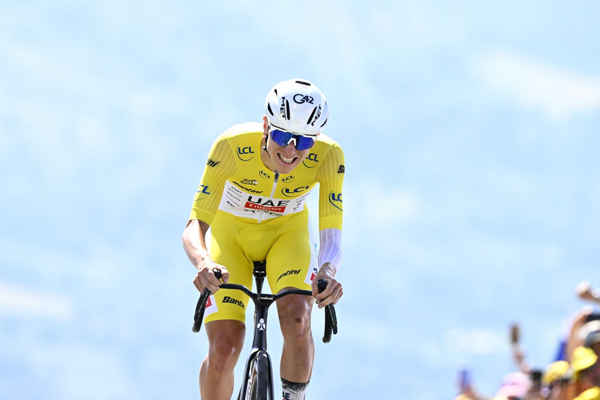 Pogacar näitas Tour de France’il eraldistardiga sõidus võimu