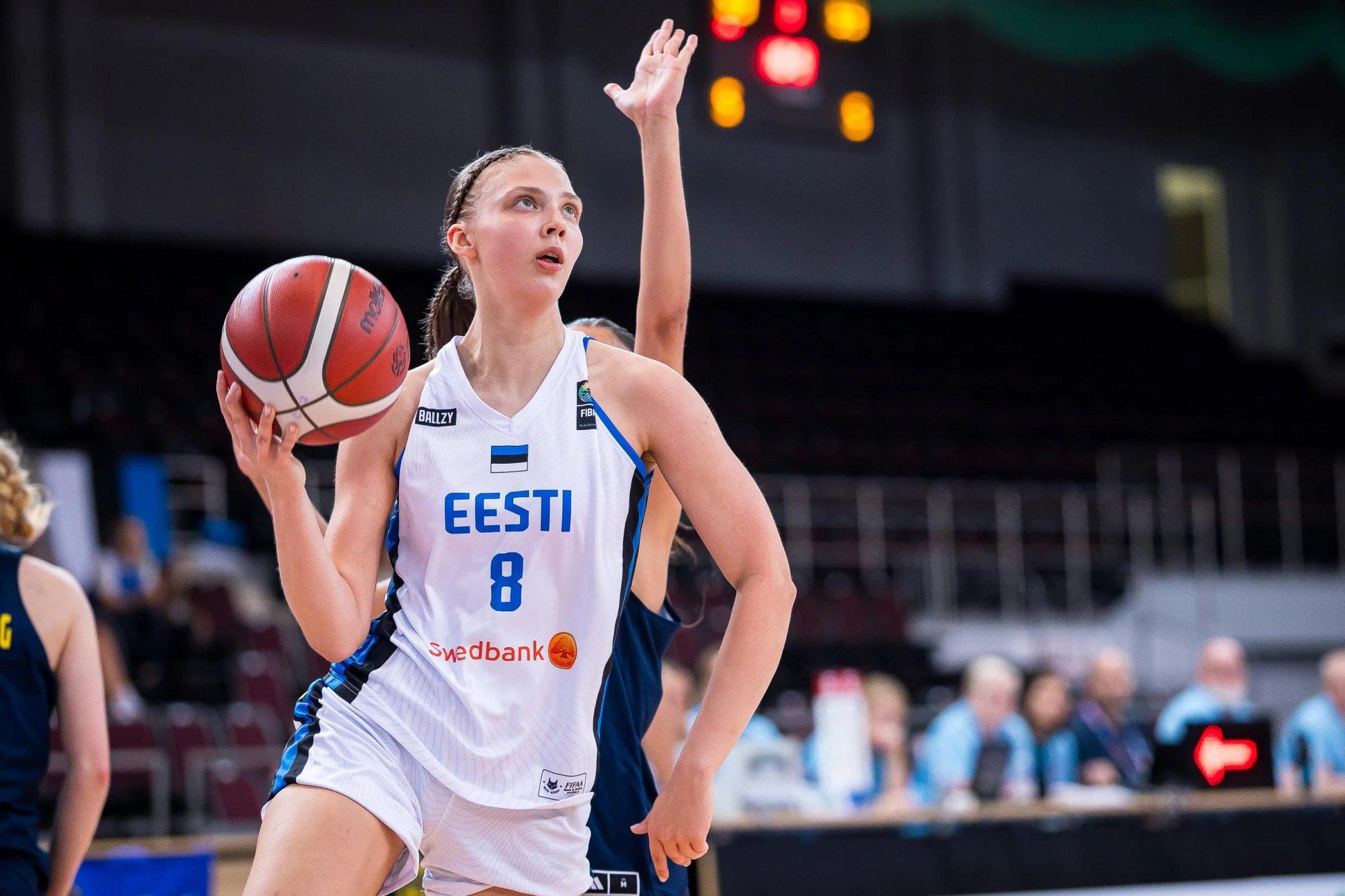 VIDEO | Eesti U18 korvpallinaiskond oli lähedal kohale B-divisjoni EM-i poolfinaalis, kuid napilt jäi puudu