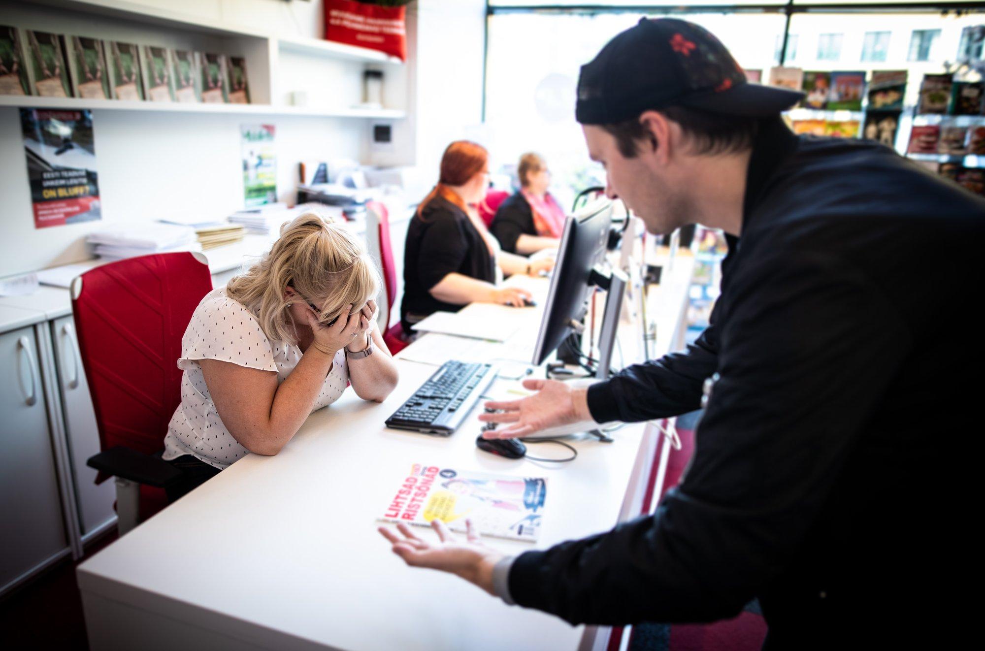 Enel Kolk: mõnede klientide reaktsioonid ei ole aktsepteeritavad! Klienditeenindaja ei pea taluma lugupidamatut käitumist