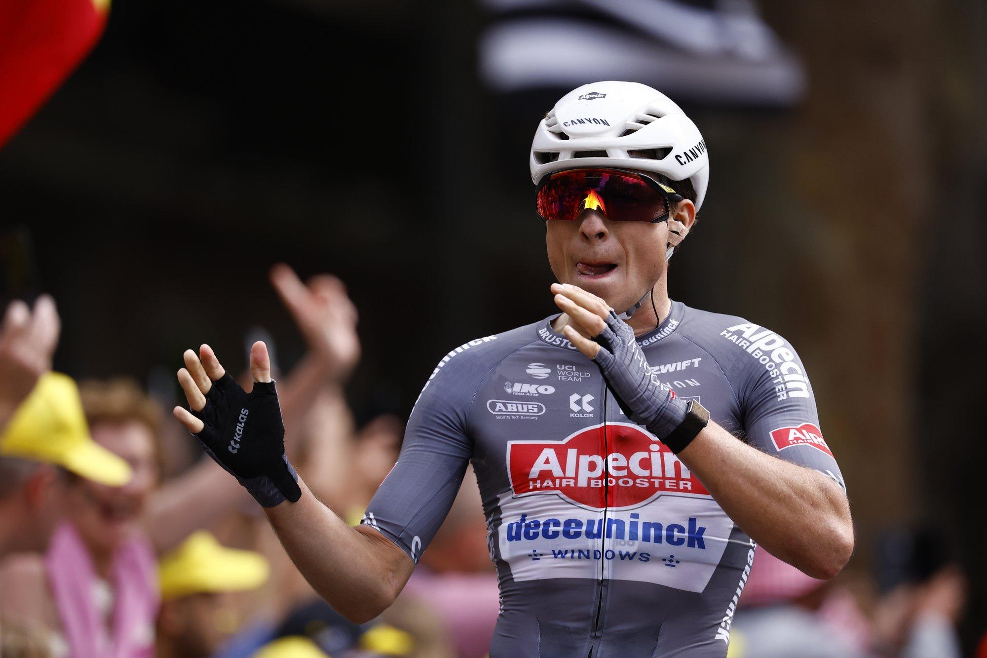 Tour de France algas närviliselt ja belglase võiduga