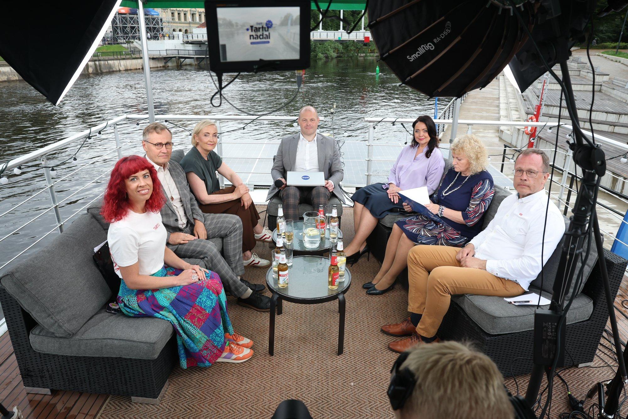 DELFI TARTUS | Linnapeakandidaatide debatt: kes on valmis Urmas Klaasilt meeri keti üle võtma?