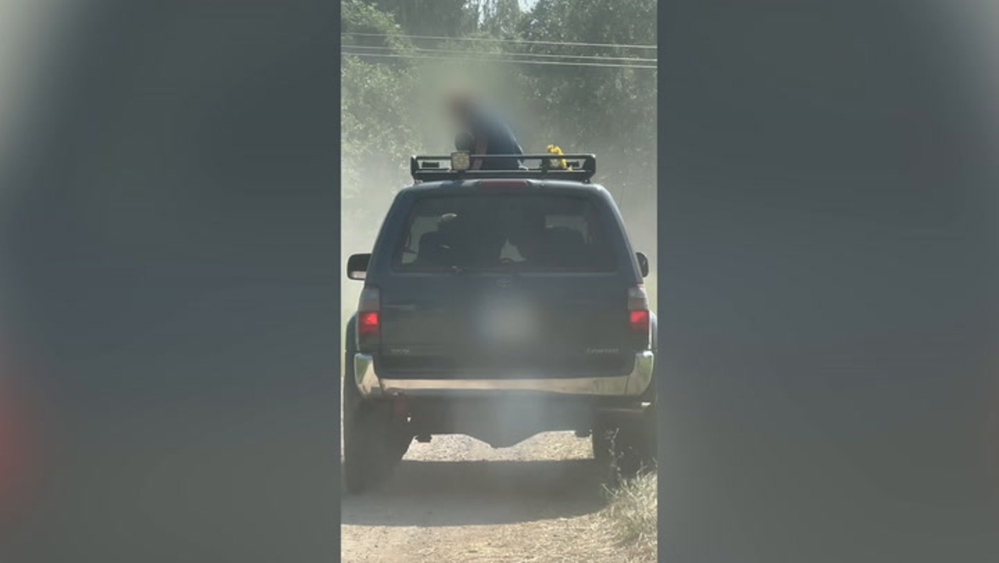 VIDEO | Ohutusele vilistanud rallifännid sõidutasid last maasturi katusel. PPA uurib asja