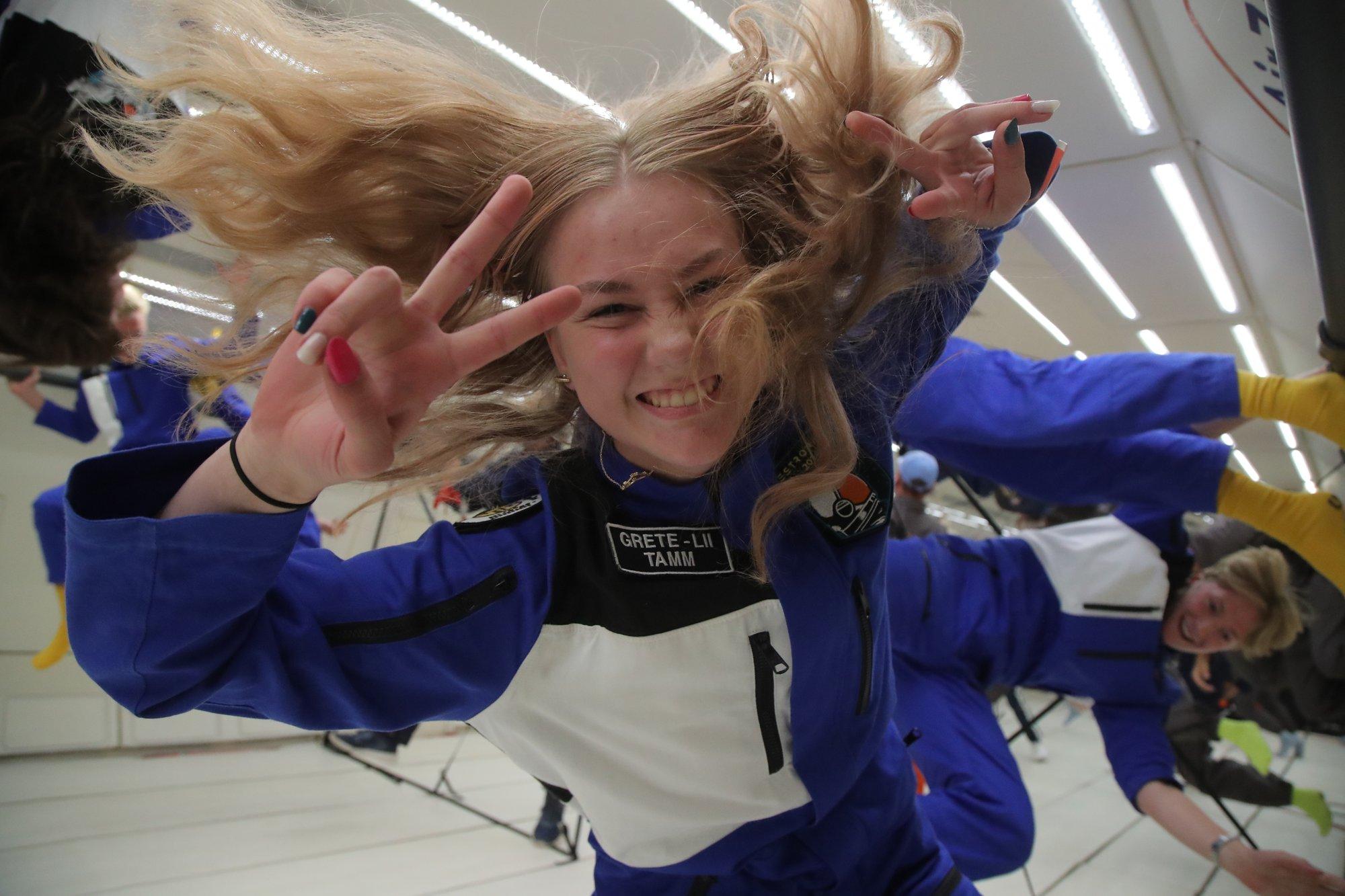 Grete-Lii Tamm sai estronaudiks tänu vanavanematele