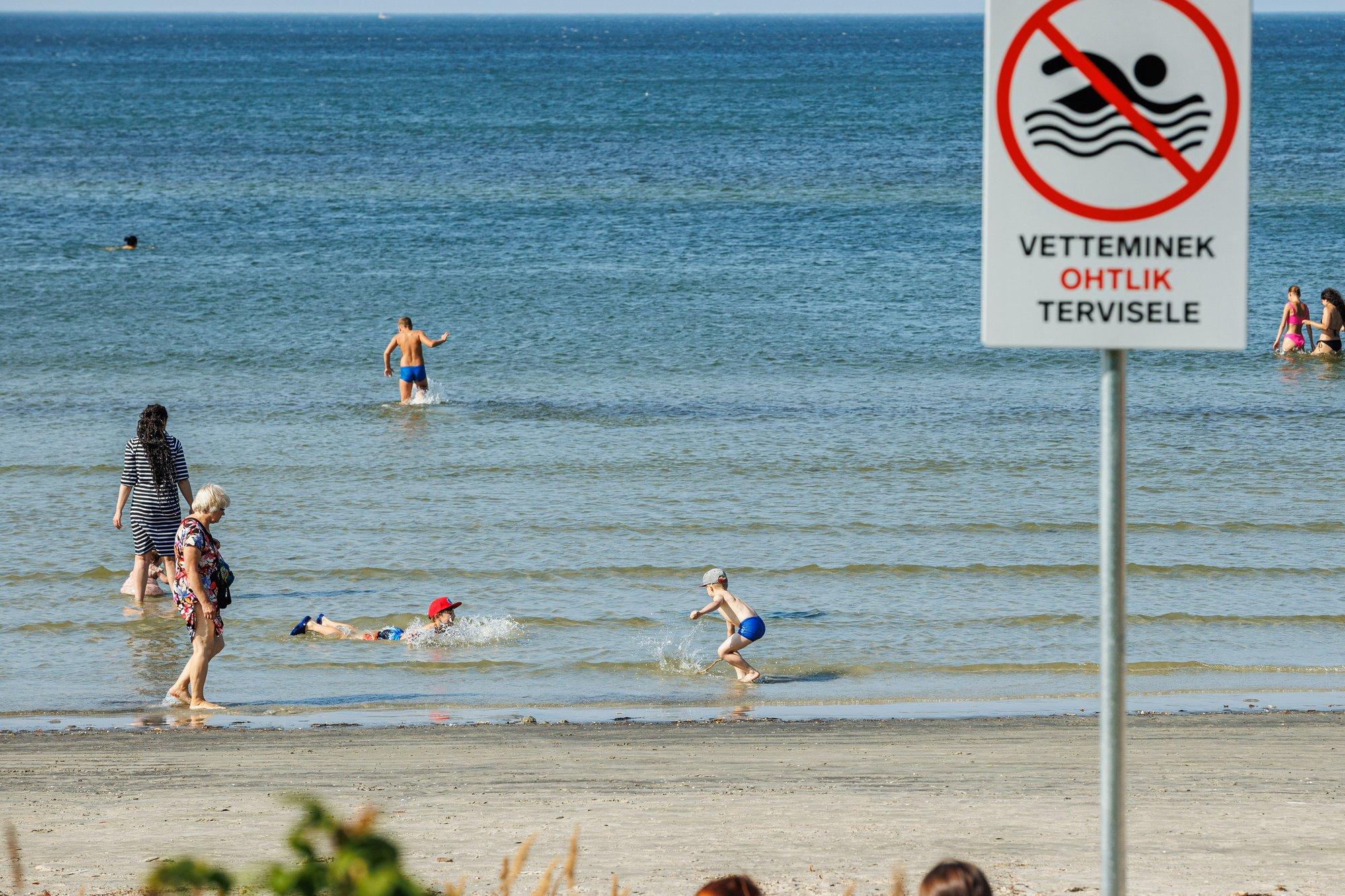 Terviseamet: Inglirannas ujumine on rangelt mittesoovitatav, kolm last on haiglasse sattunud