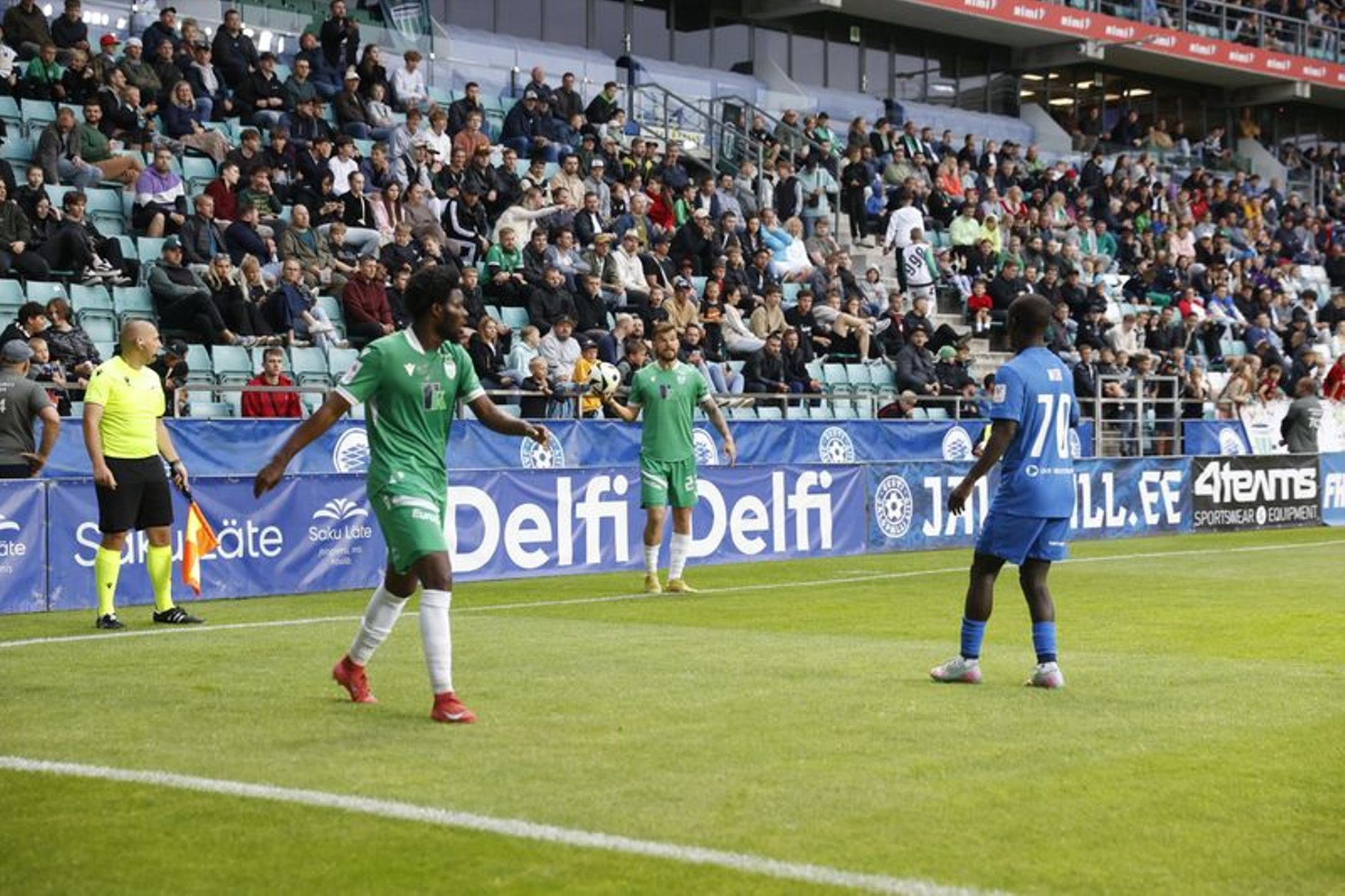 KOGU TÕDE MÄNGUST | Ühest esialgu kohtunikule märkamatuks jäänud eksimusest piisas, et Levadia kaotaks Läti meistrile