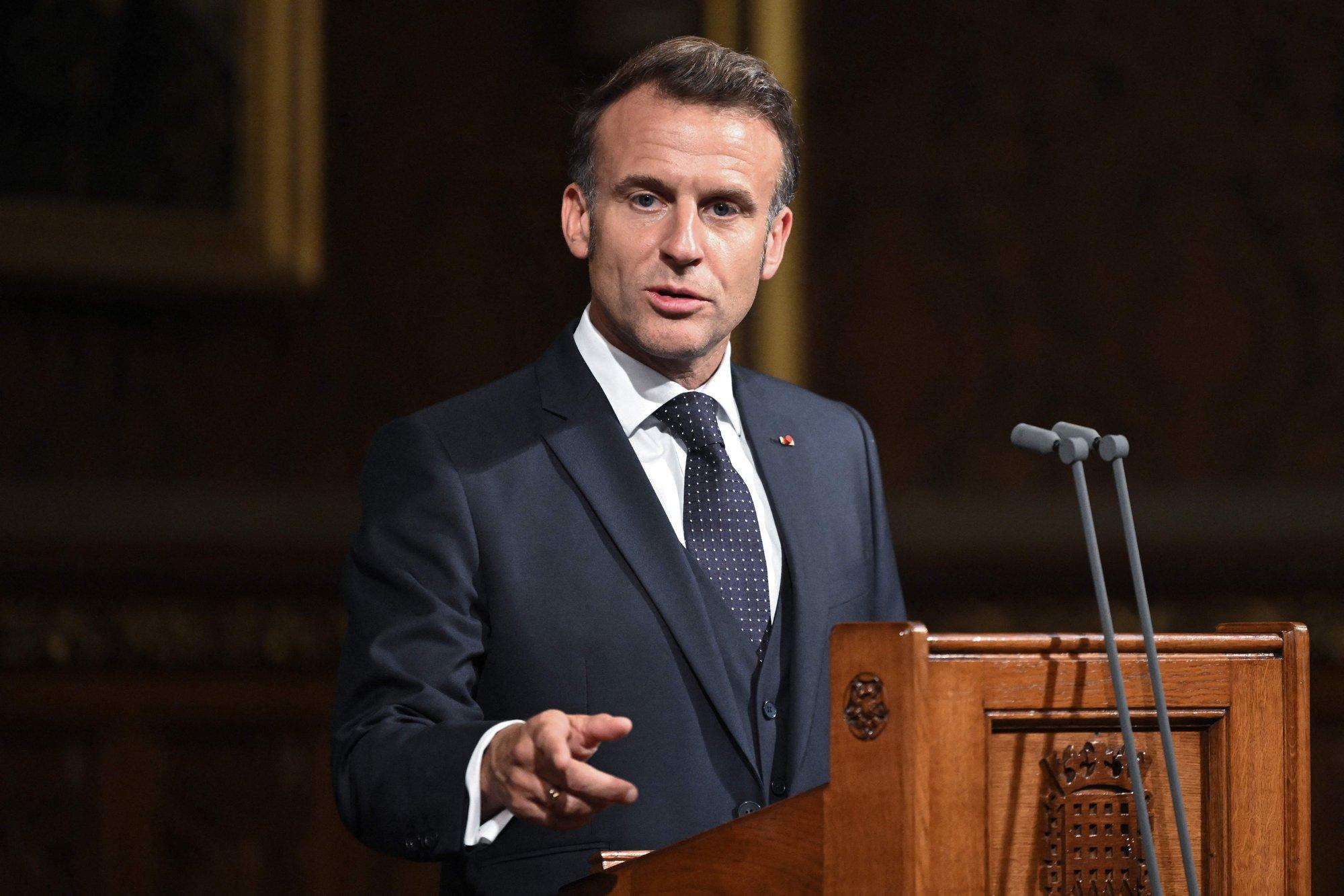 Prantsuse president Emmanuel Macron: Ühendkuningriik ja Prantsusmaa jagavad vastutust ebaseadusliku rändega tegelemisel