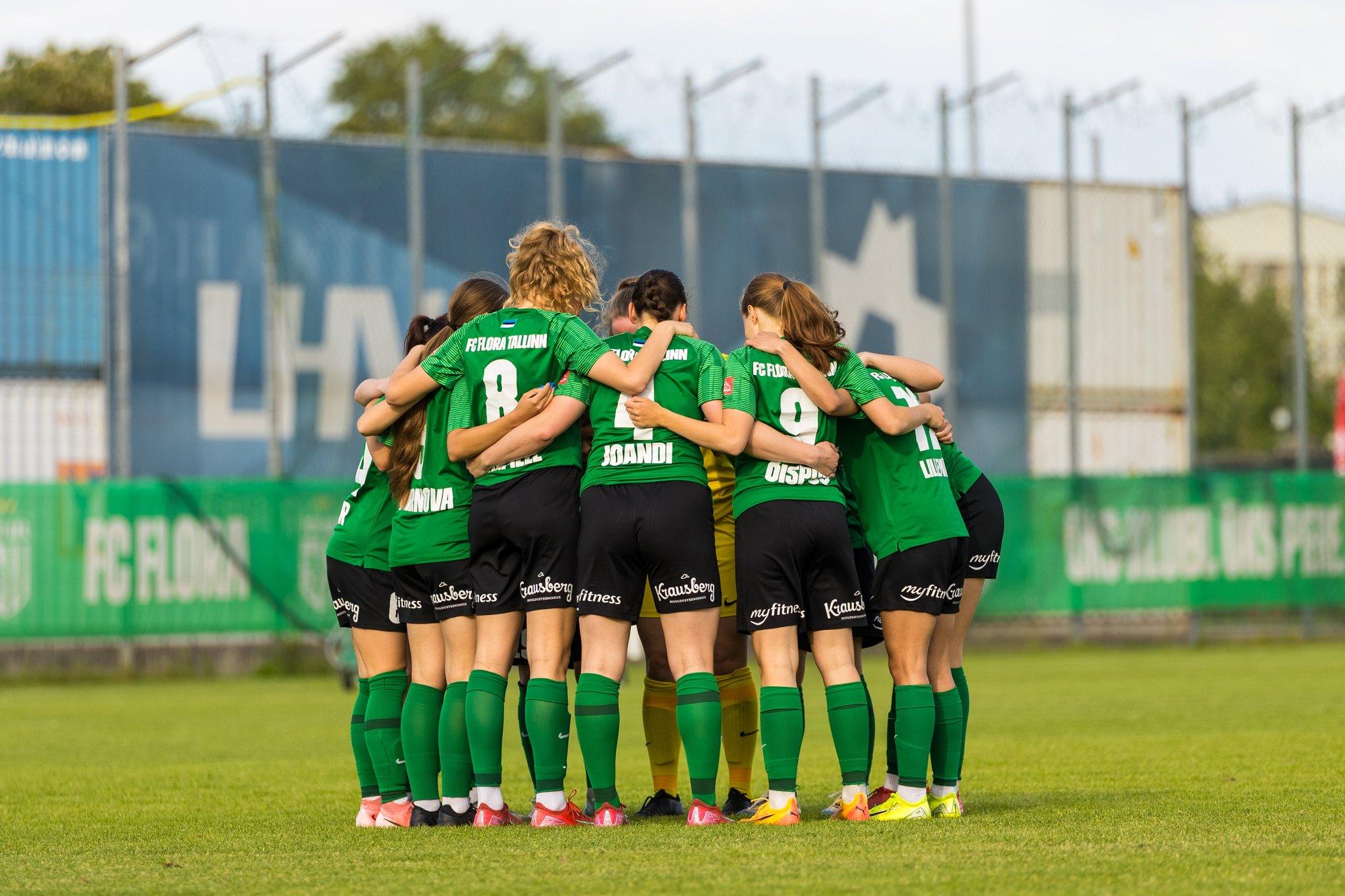 Flora naiskonna neli aastat kestnud koduliiga võiduseeria katkes