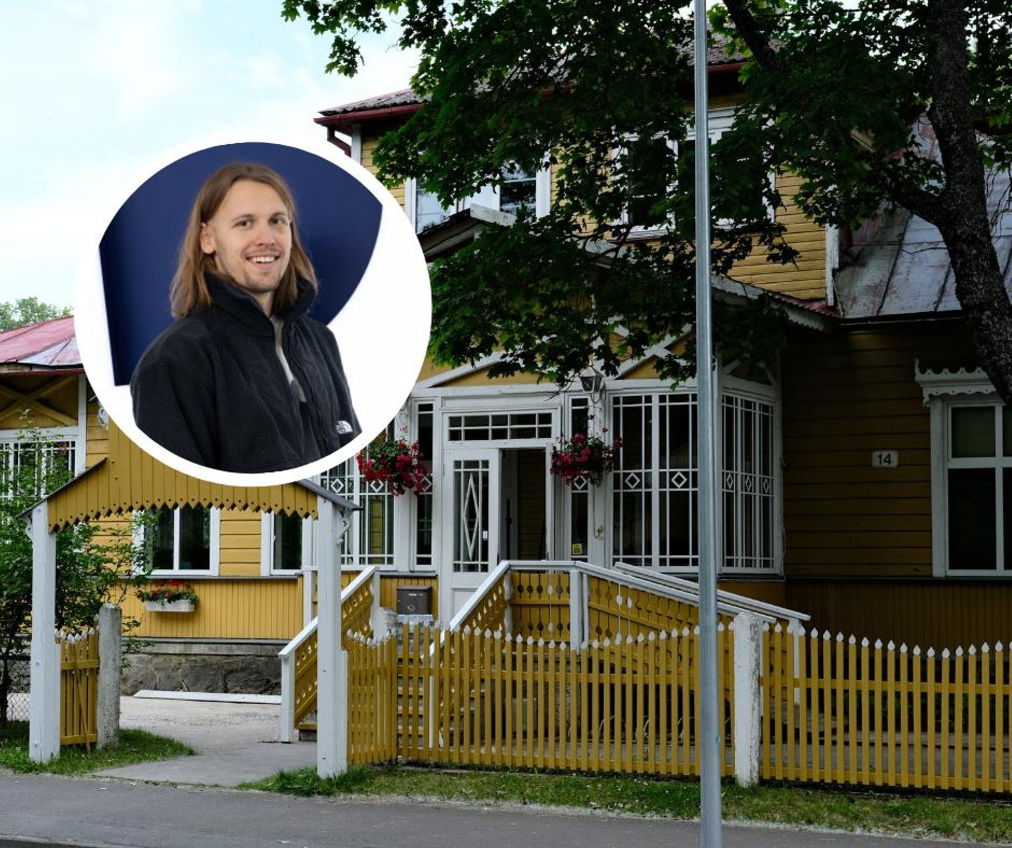 FOTOD | Franz Malmsten avab Pärnu rannarajoonis noortele peohingedele suunatud hosteli. Renoveerimistööd viis ta läbi koos sõpradega