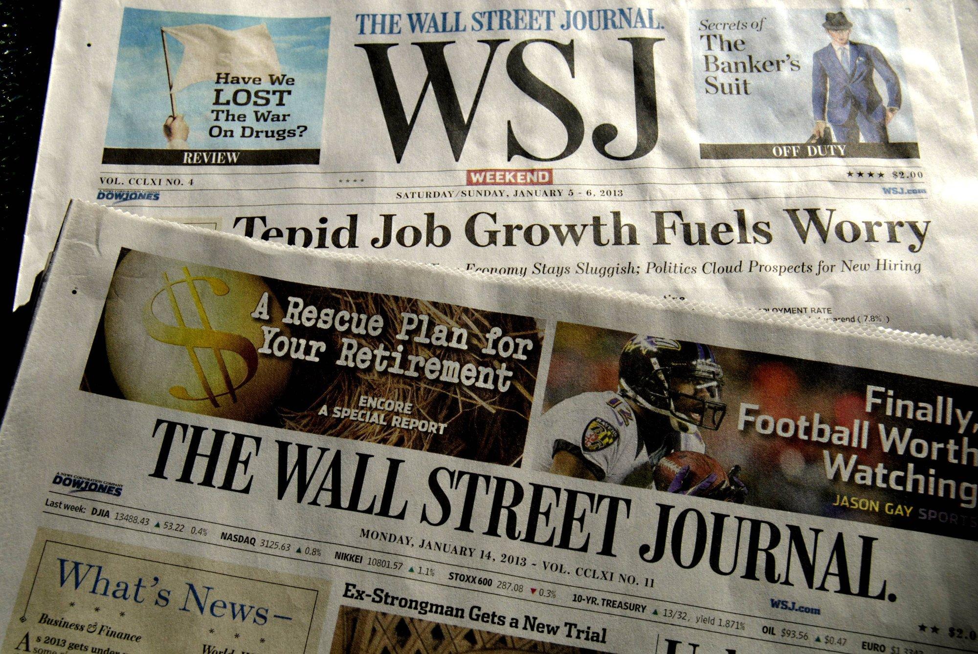 Valge Maja karistas Wall Street Journalit Trumpi kirjast Epsteinile kirjutamise eest: reporterit ei võeta reisile kaasa