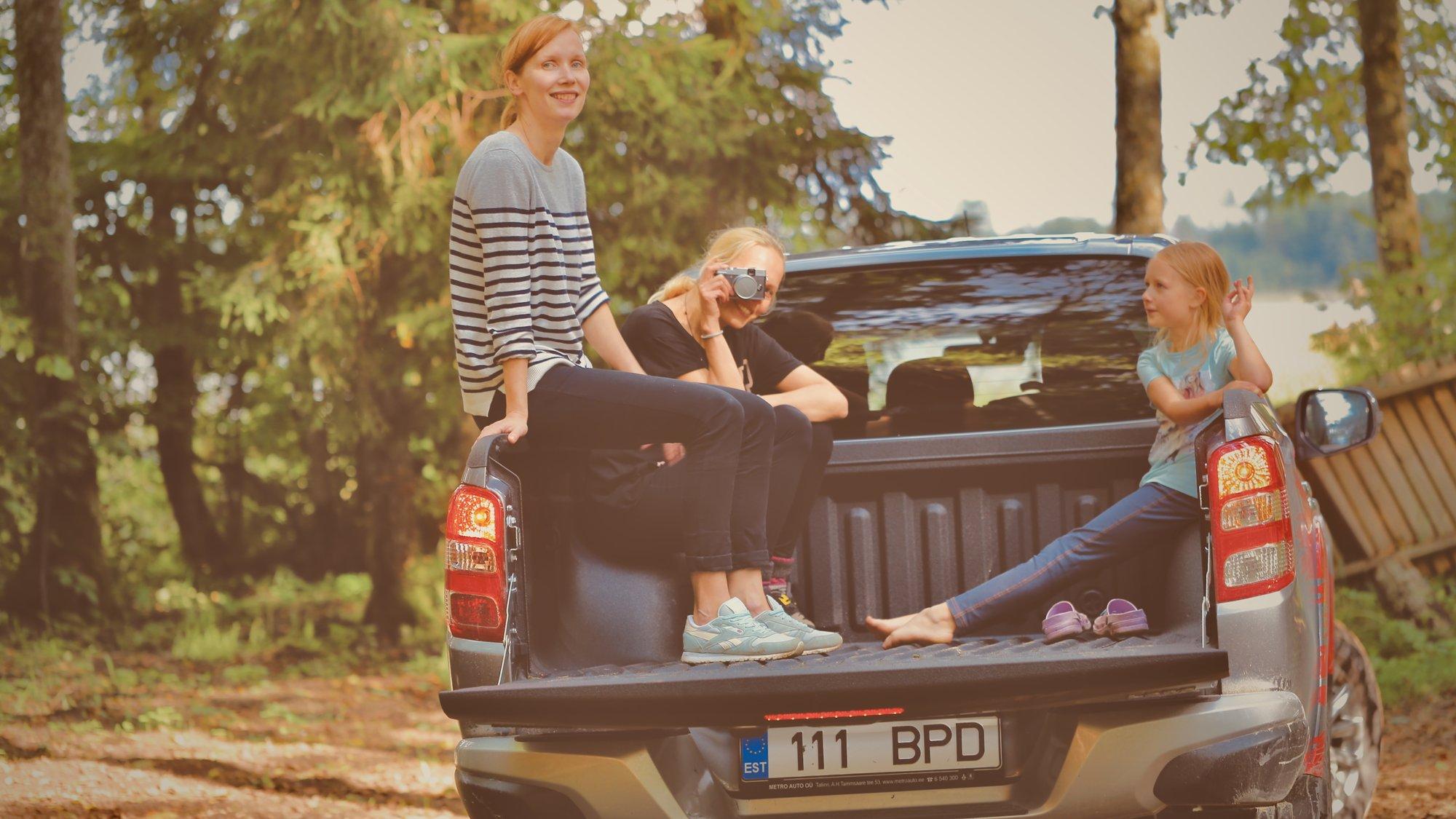 Naiste unistuste sõiduvahend on pikap ja me teame, miks