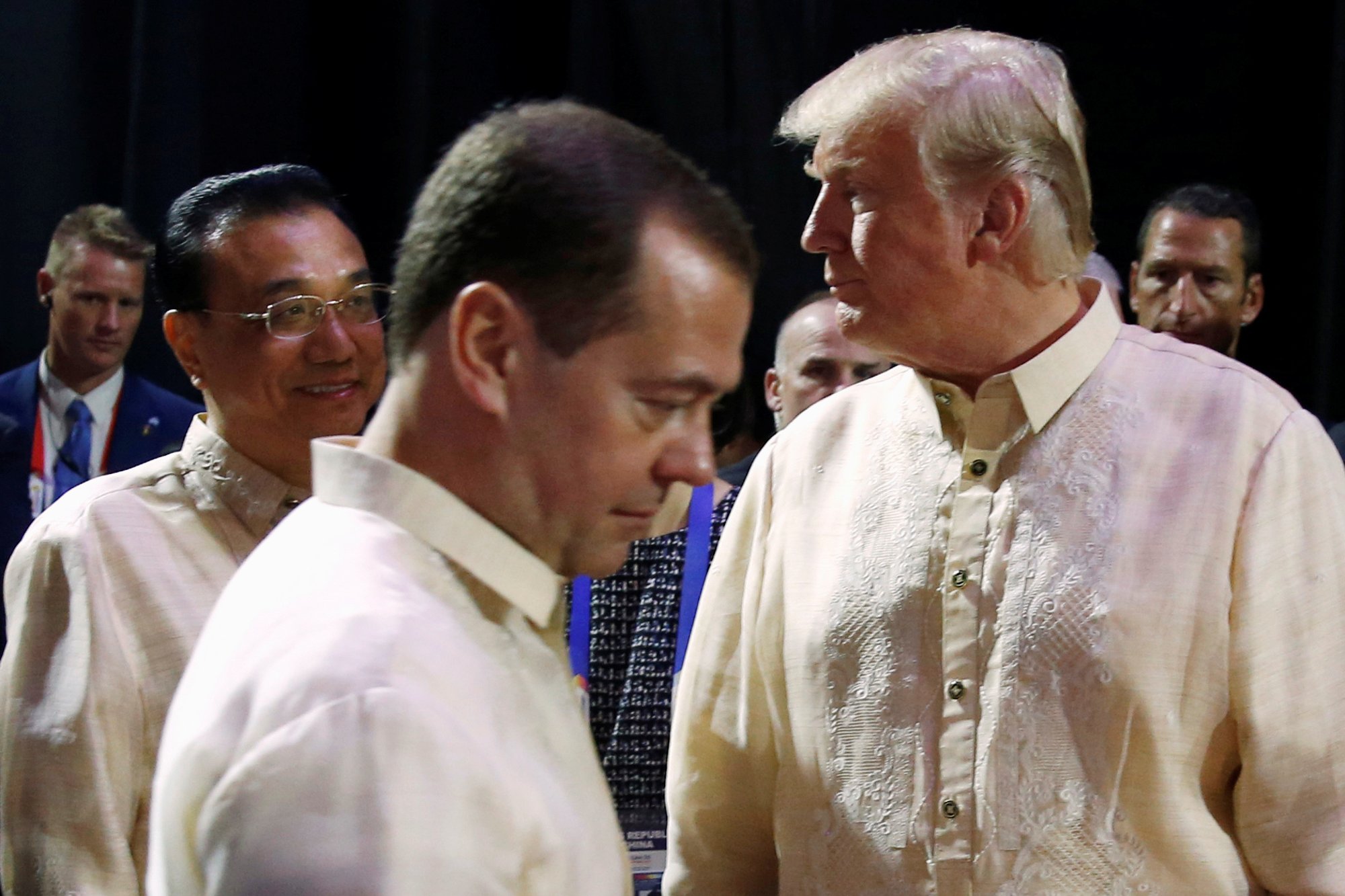 Trump: öelge läbikukkunud endisele presidendile Medvedevile, et ta oma sõnu valiks