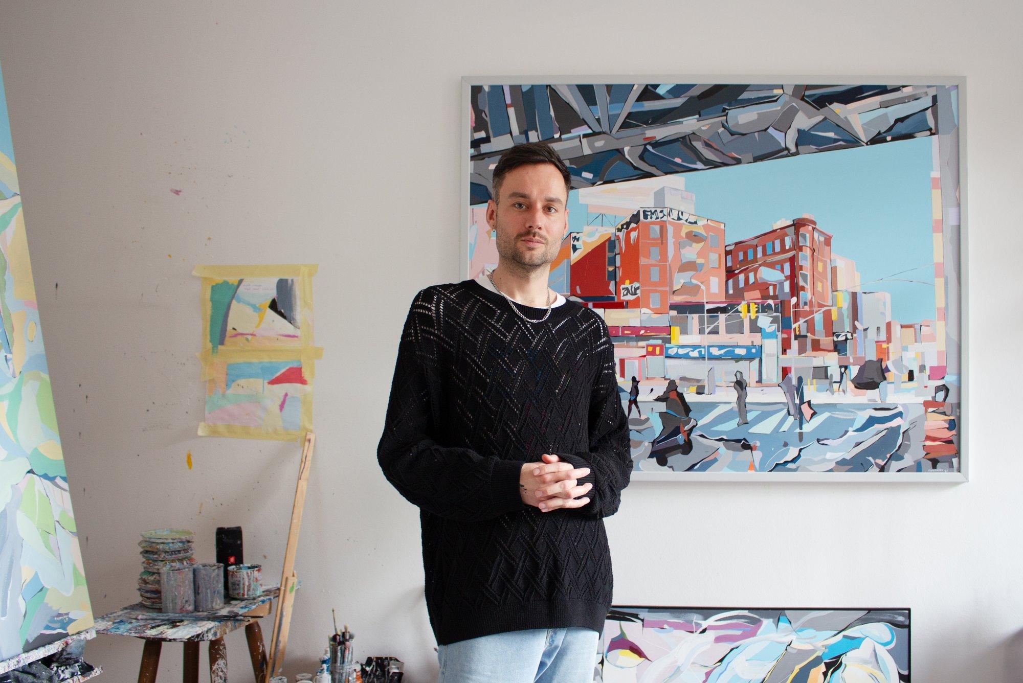 Berliinis töötav kunstnik Paul Kormašov: „Olen näinud, mis elu inimesed elavad, ma ei hõlju kuskil teises reaalsuses“