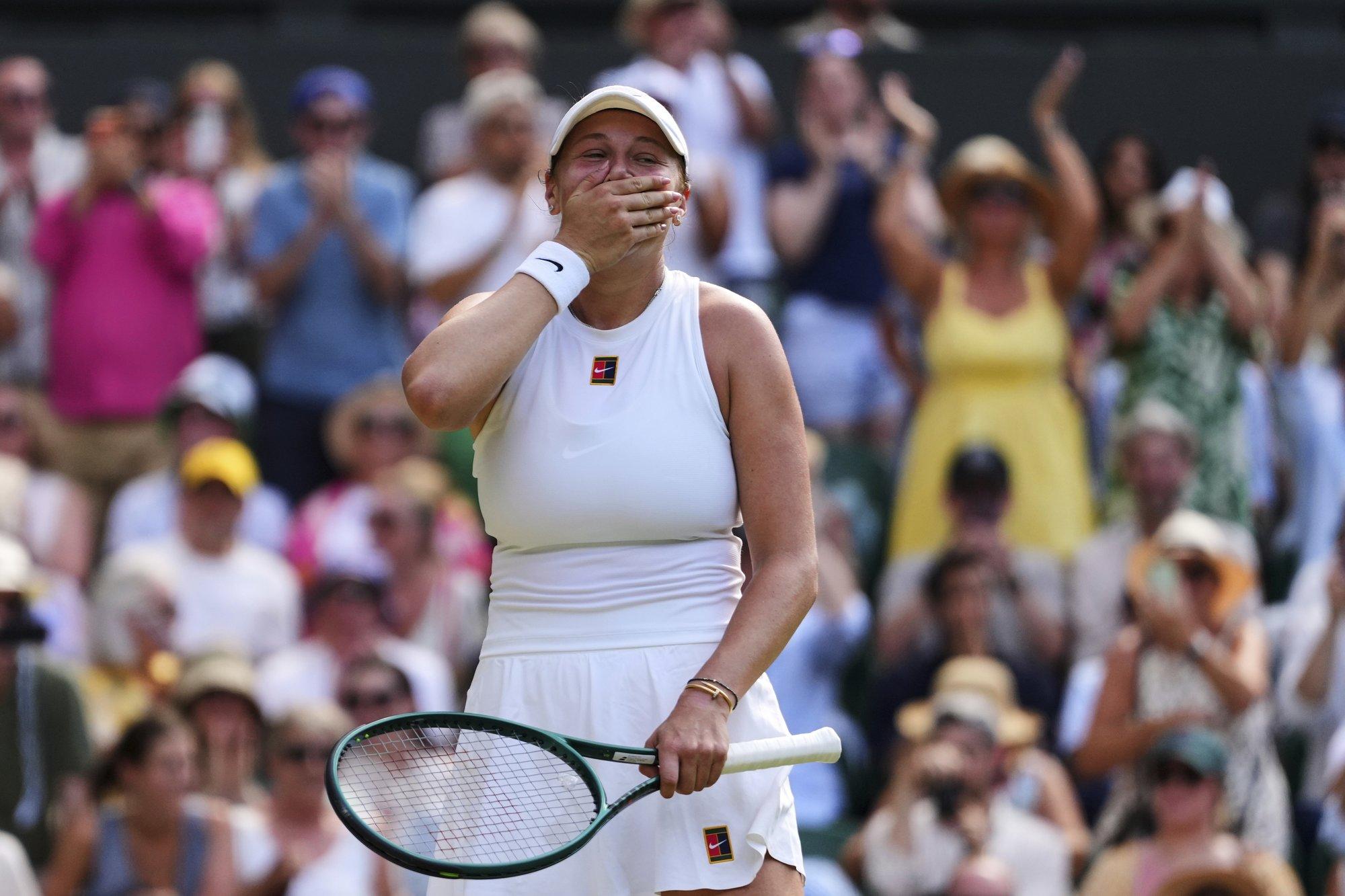 Esireket väljas! 2019. aastal treenerist isa kaotanud Amanda Anisimova tuhkatriinulugu Wimbledonis jätkus