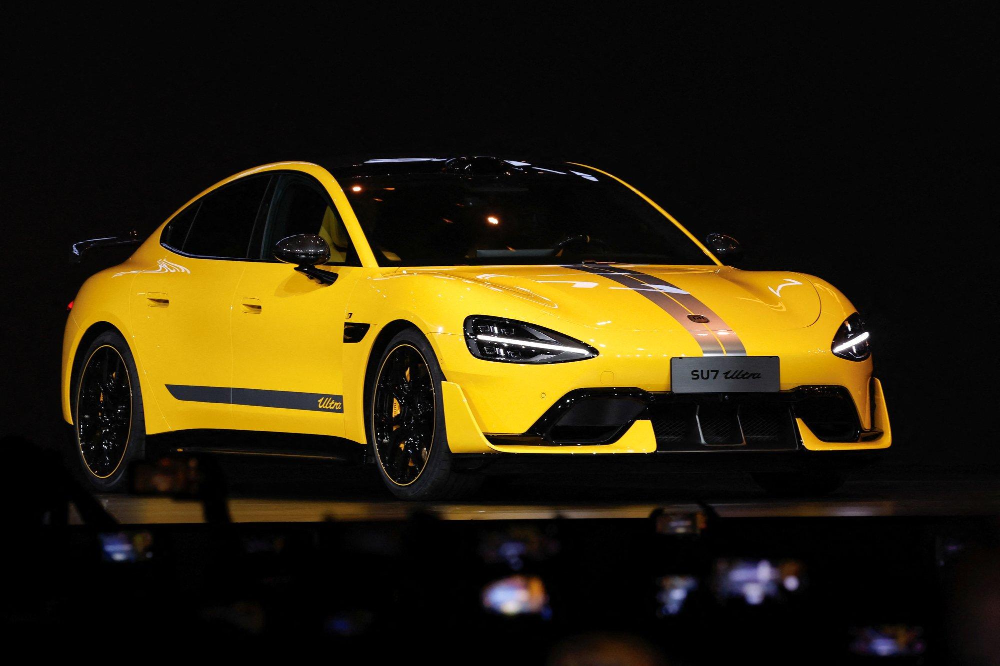 Euroopas registreeriti esimene Xiaomi SU7 Ultra elektriauto. Ettevõte soovib siia laieneda aastal 2027