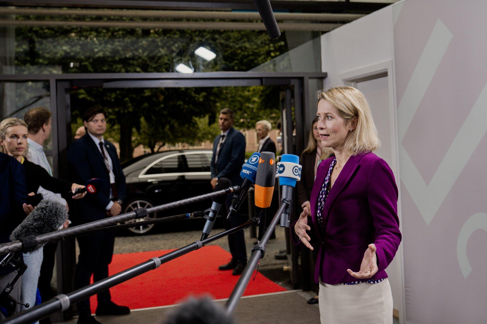 Kaja Kallas: EL on valmis treenima Ukraina sõdureid Ukraina pinnal, aga alles pärast vaherahu