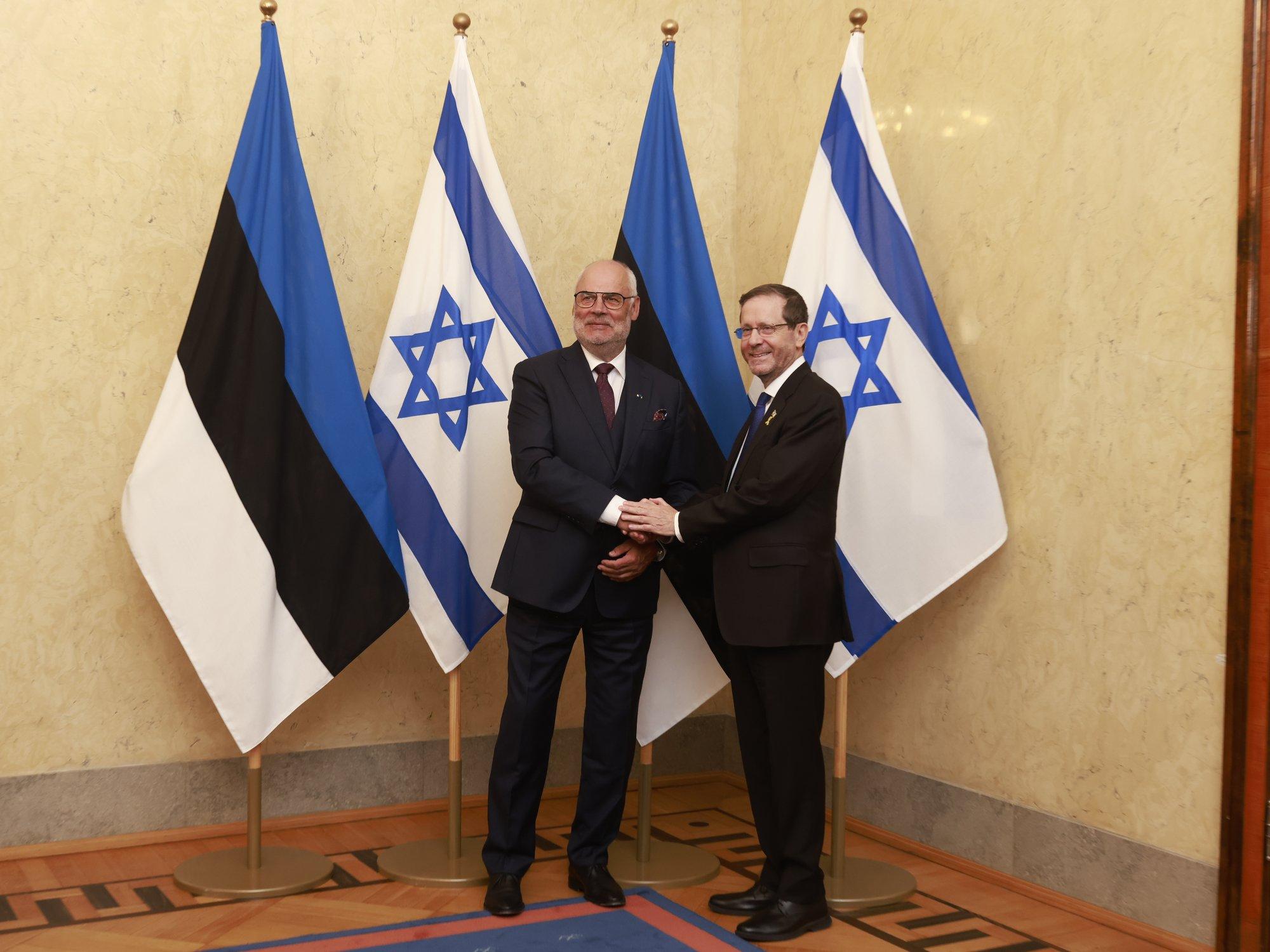 VIDEO | Eesti ja Iisraeli president andsid ühise pressikonverentsi