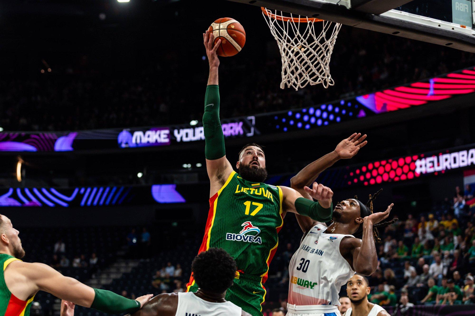 STATISTIKA | EM-i lauapallide rekordi teinud Leedu koondis alustas turniiri kindla võiduga Suurbritannia üle