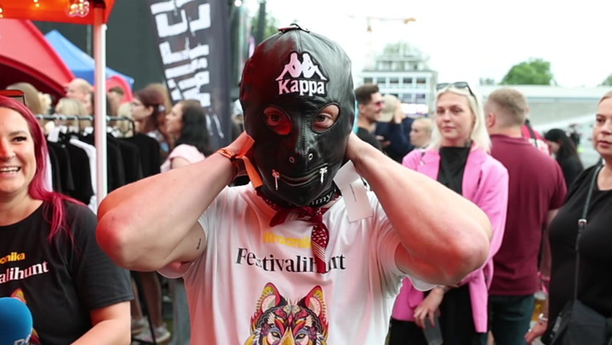 VIDEO | Fänninänn Õllesummeril: Tommy Cashi kampsiku eest küsitakse 125 eurot, mask maksab koguni 160 eurot