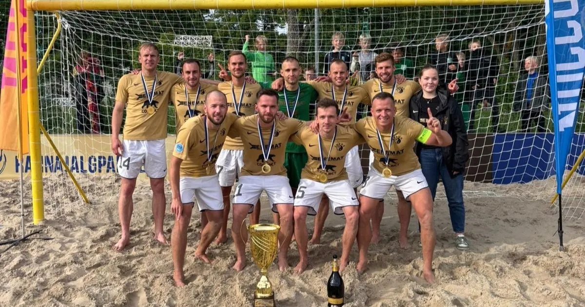 JÄRELVAADATAV ⟩ Eesti meister seljatas nii taanlased kui ka sakslased ja pani Läänemere rannajalgpalliliiga kinni!