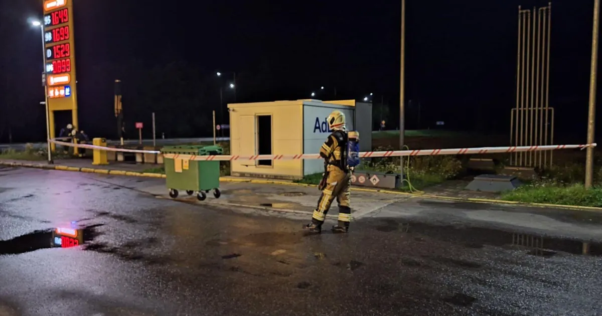 Tanklas lekkis öösel AdBlue hoidla