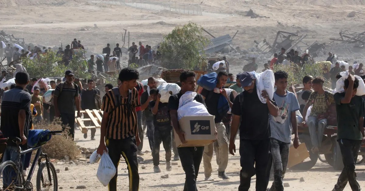 Trumpi erisaadik külastas Gaza sektori vastuolulist toidujagamispunkti