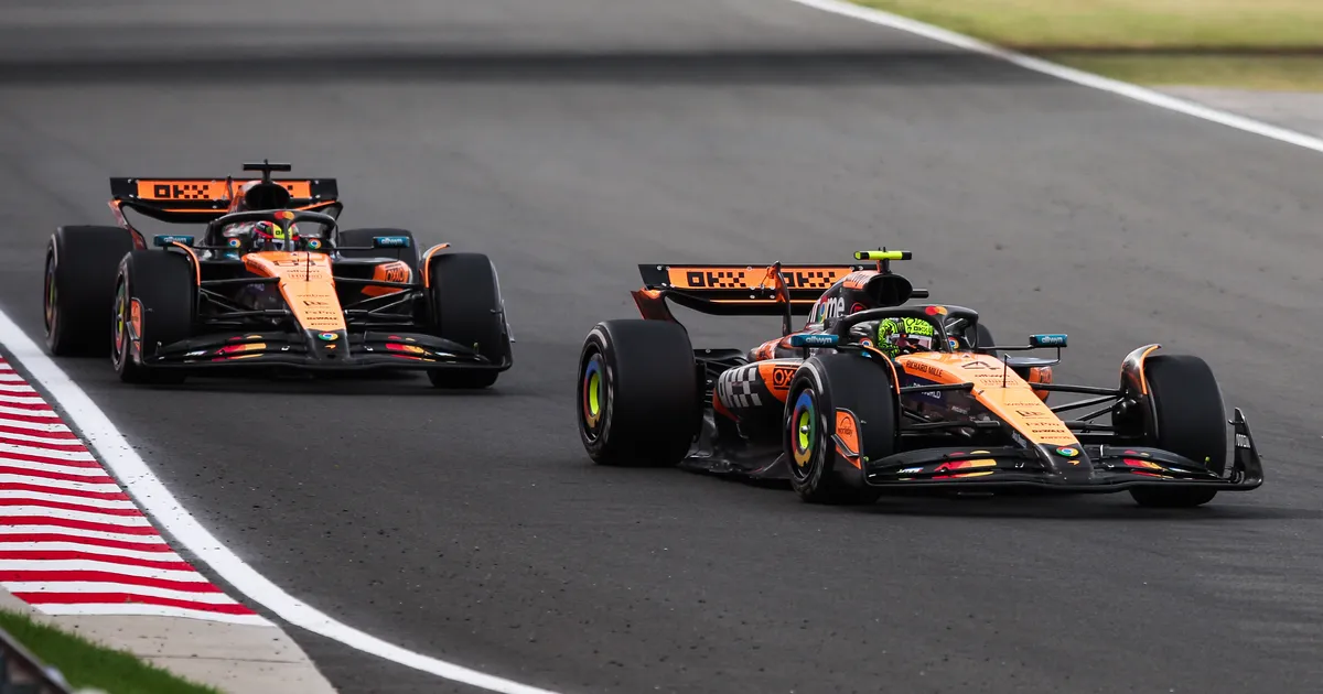 VIDEO ⟩ McLaren noppis Ungari GP-l juba hooaja seitsmenda kaksikvõidu