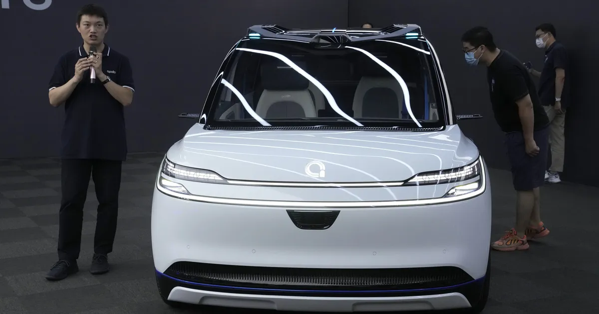 Hiina Baidu ja Lyft toovad robotaksod Euroopasse