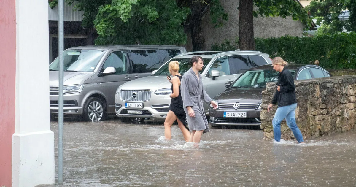 Eesti linnu kimbutavates uputustes pole küsimus vihmas, vaid linnaplaneeringutes