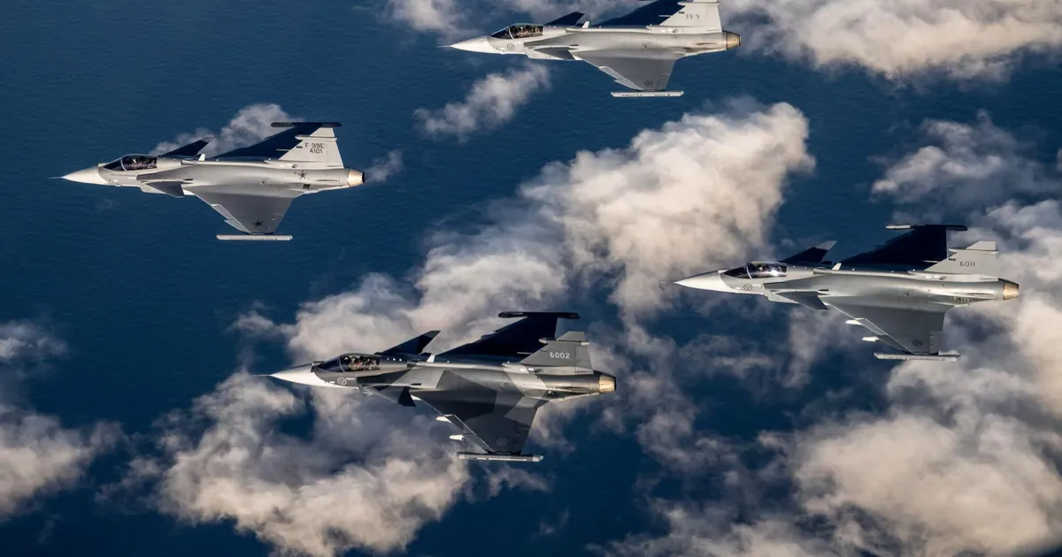 LAHINGUS PROOVITUD ⟩ Tai ostab endale uued Rootsi hävitajad