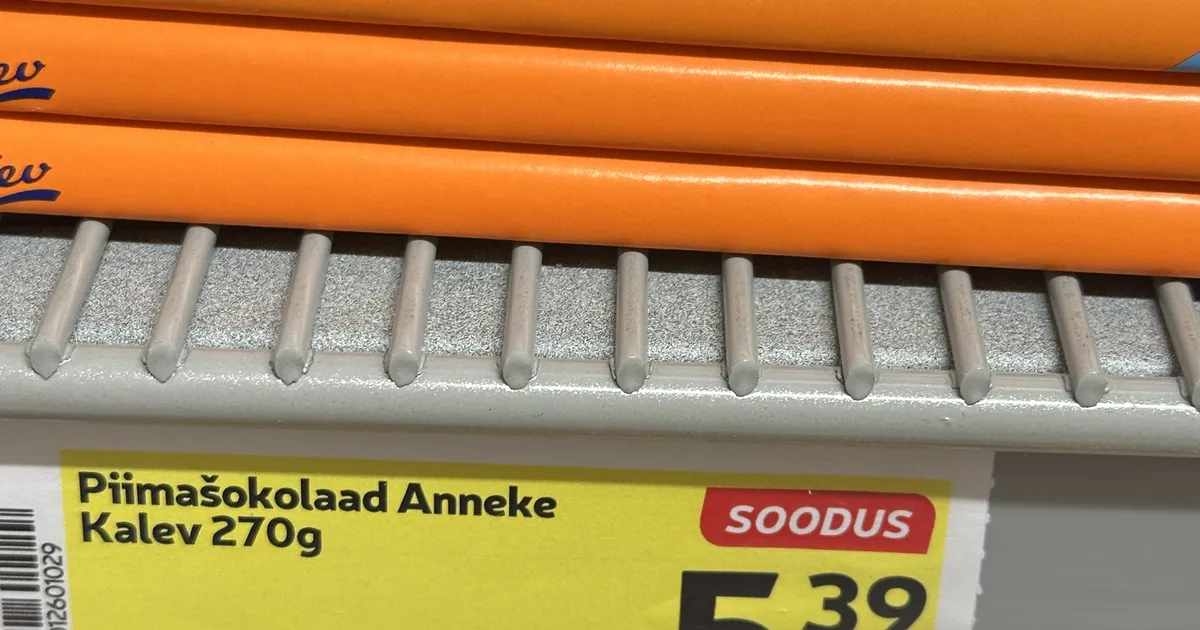 PETTUNUD TARBIJA ⟩ Kakao hinnatõus on jõudnud Eestisse: Kalev vähendas šokolaaditahvlite suurust, kuid hind jäi samaks