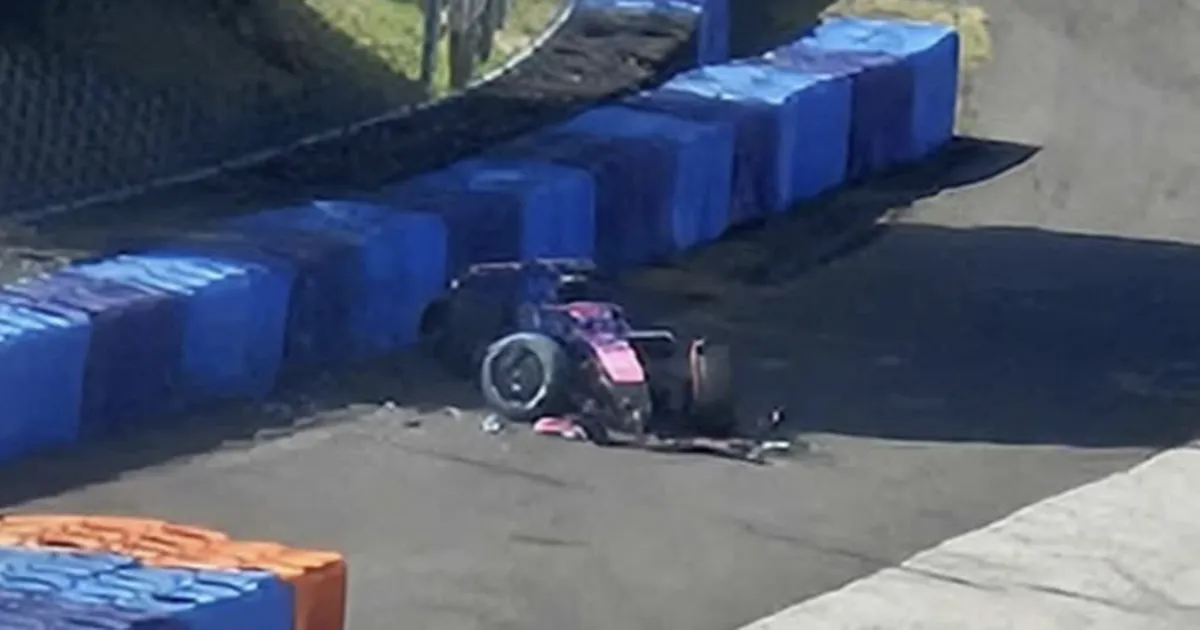 FOTOD ⟩ Aroni tiimikaaslane tegi testipäeval avarii