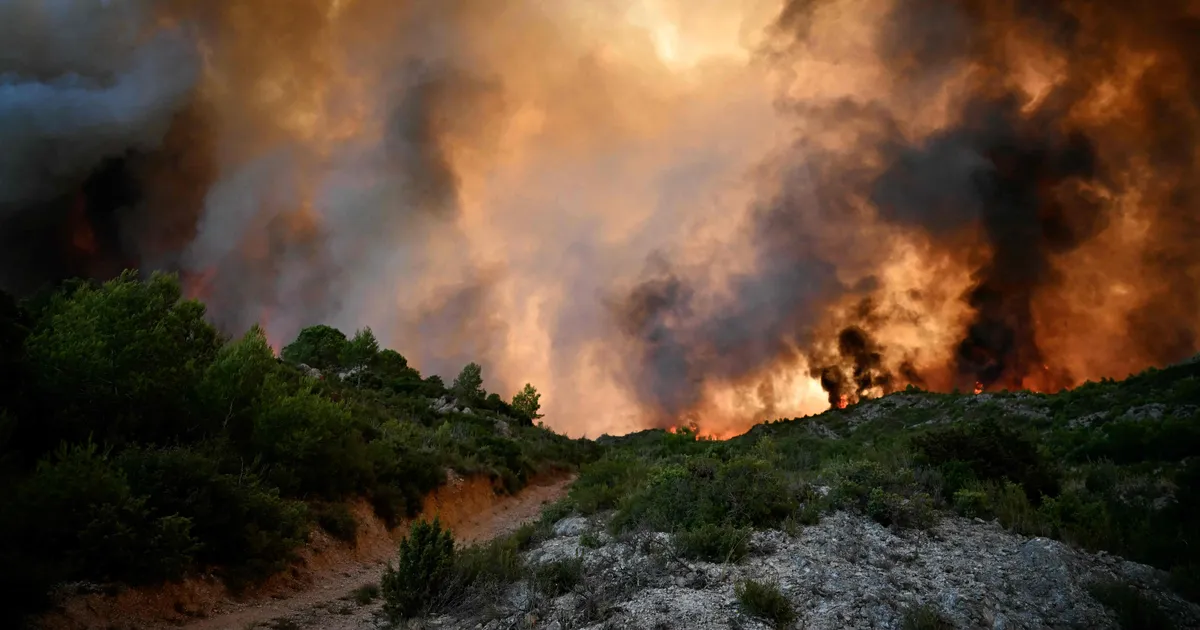 VIDEO ⟩ Lõuna-Prantsusmaal kiiresti leviv maastikupõleng nõudis inimelu ja vigastas mitut tuletõrjujat