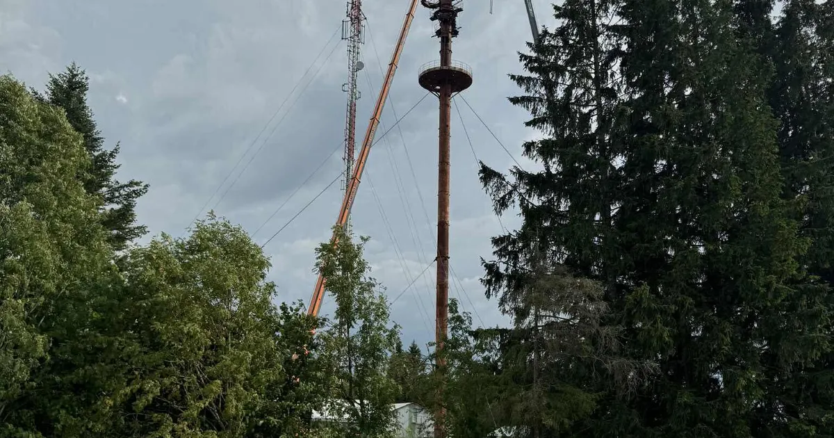 Jõgeva telemast läks lammutamisele