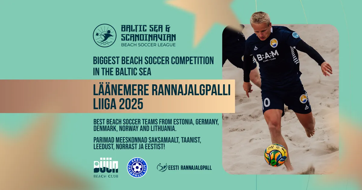 OTSEÜLEKANNE ⟩ Pärnus jätkub Läänemere rannajalgpalliliiga