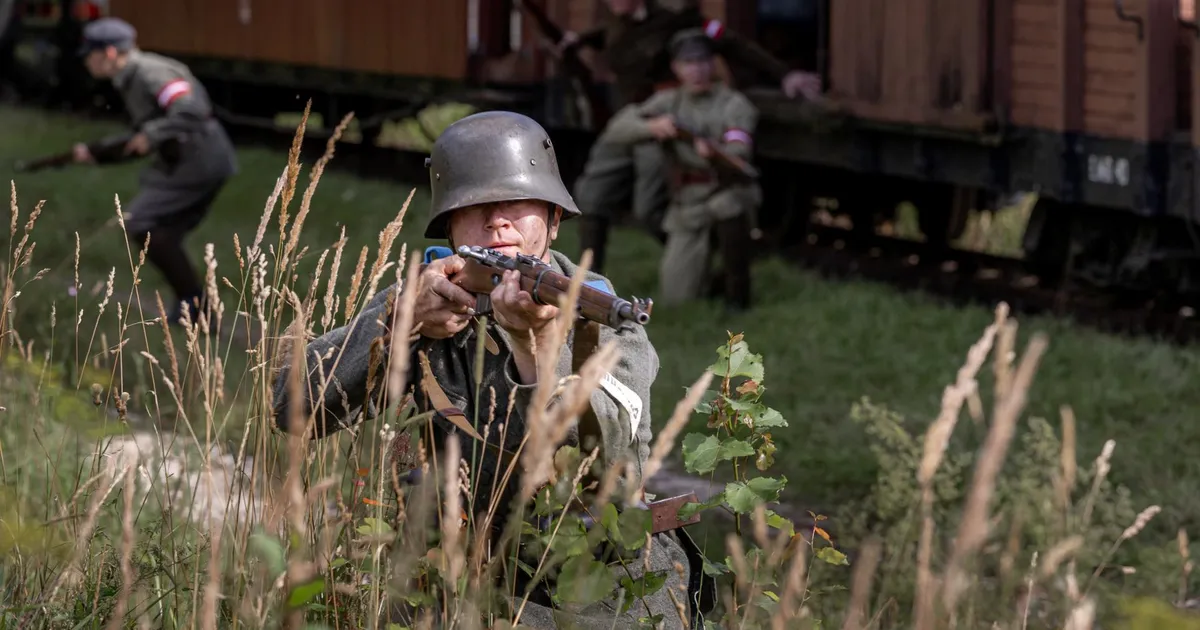 Galerii ⟩ Lavassaare raudteemuuseumis algasid vabadussõjast kõneleva filmi võtted