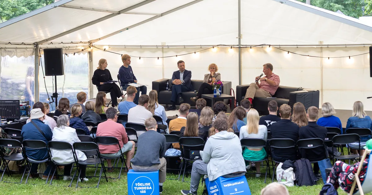 BLOGI ⟩ Parlamendierakondade esimeeste debatt Arvamusfestivalil