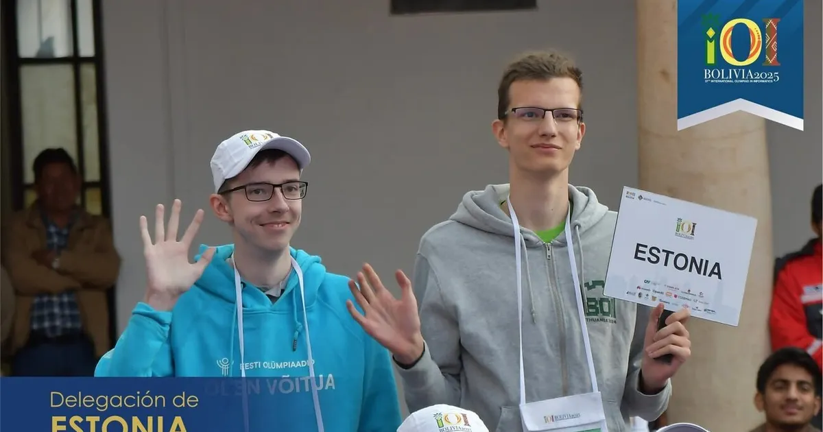 Tartumaa taibu noppis rahvusvaheliselt informaatikaolümpiaadilt pronksi