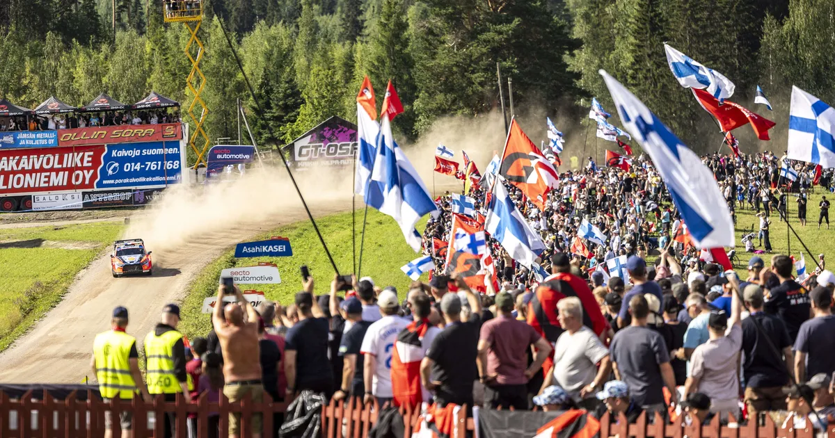 Põhjanaabrite MM-etapp vallutas uskumatuid kõrgusi. «Soome elab ja hingab rallist.»