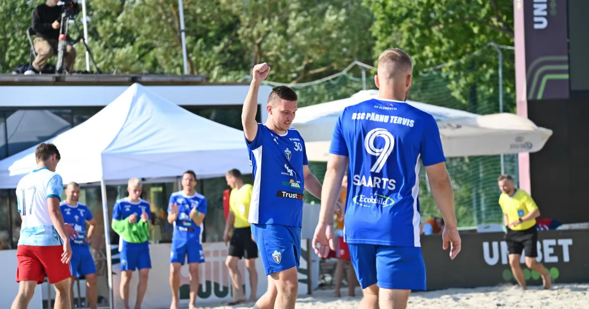 GALERII ⟩ Pärnu Tervise vutimehed tõusid finaalturniiri lävele