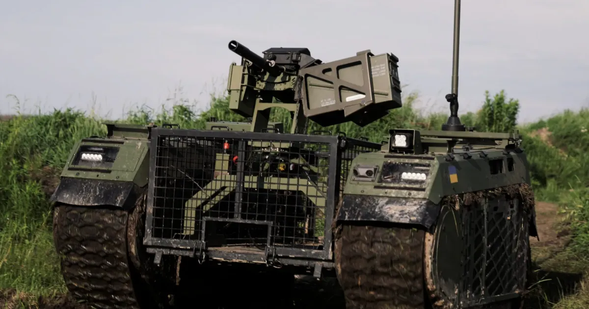 ROBOTITE SÕDA ⟩ Milrem tõi koostöös ukrainlastega lahinguväljale täisautomaatse relvasüsteemi