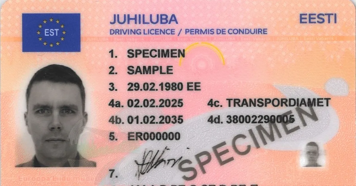 Transpordiamet hakkas väljastama uue kujundusega juhilubasid